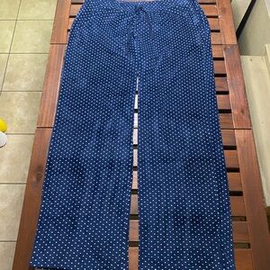 Daniel Buchler Blue Polka Dot Lounge Pants